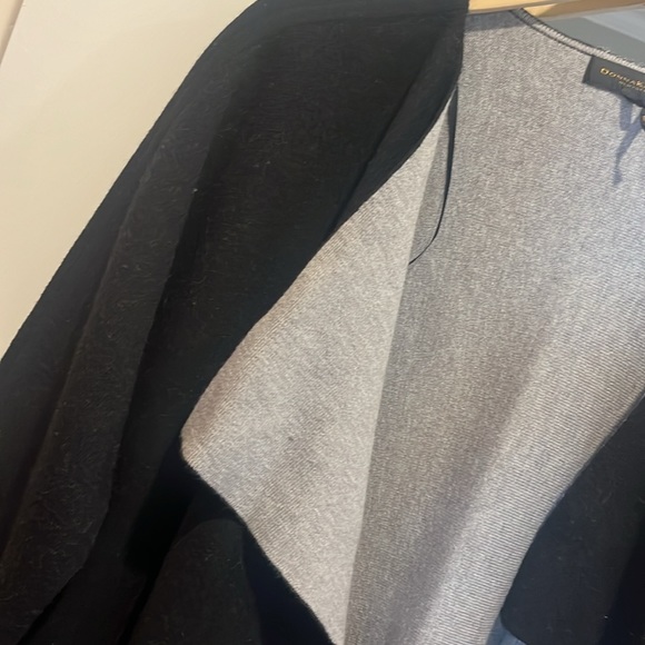 Donna Karan open drape sweater - Picture 3 of 7